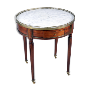 table bouillotte en acajou