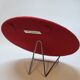 Miroir Rond Mural Cadre Crochet Tricot Bohême
