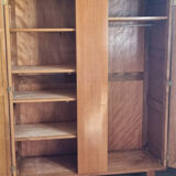 Vintage wardrobe wardrobe oak, 50s