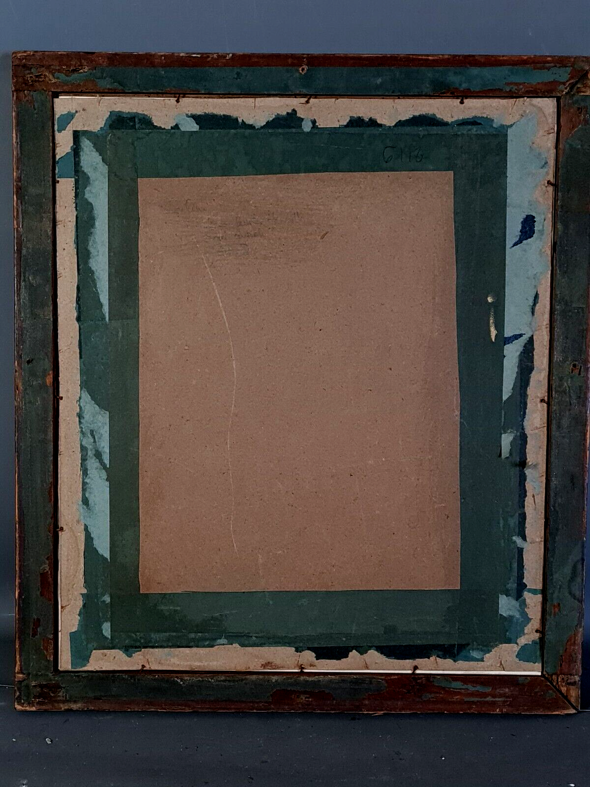 Portrait of a romantic young woman drawing signed circa 1900 47x42 cm SB