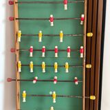Vintage wooden folding foosball table