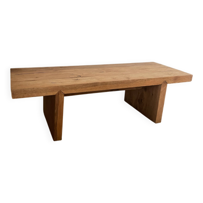 Table basse style Pierre Chapo