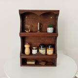 Old spice wall shelf