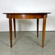 1960s MidCentury Round Extendable Rosewood Dining Table