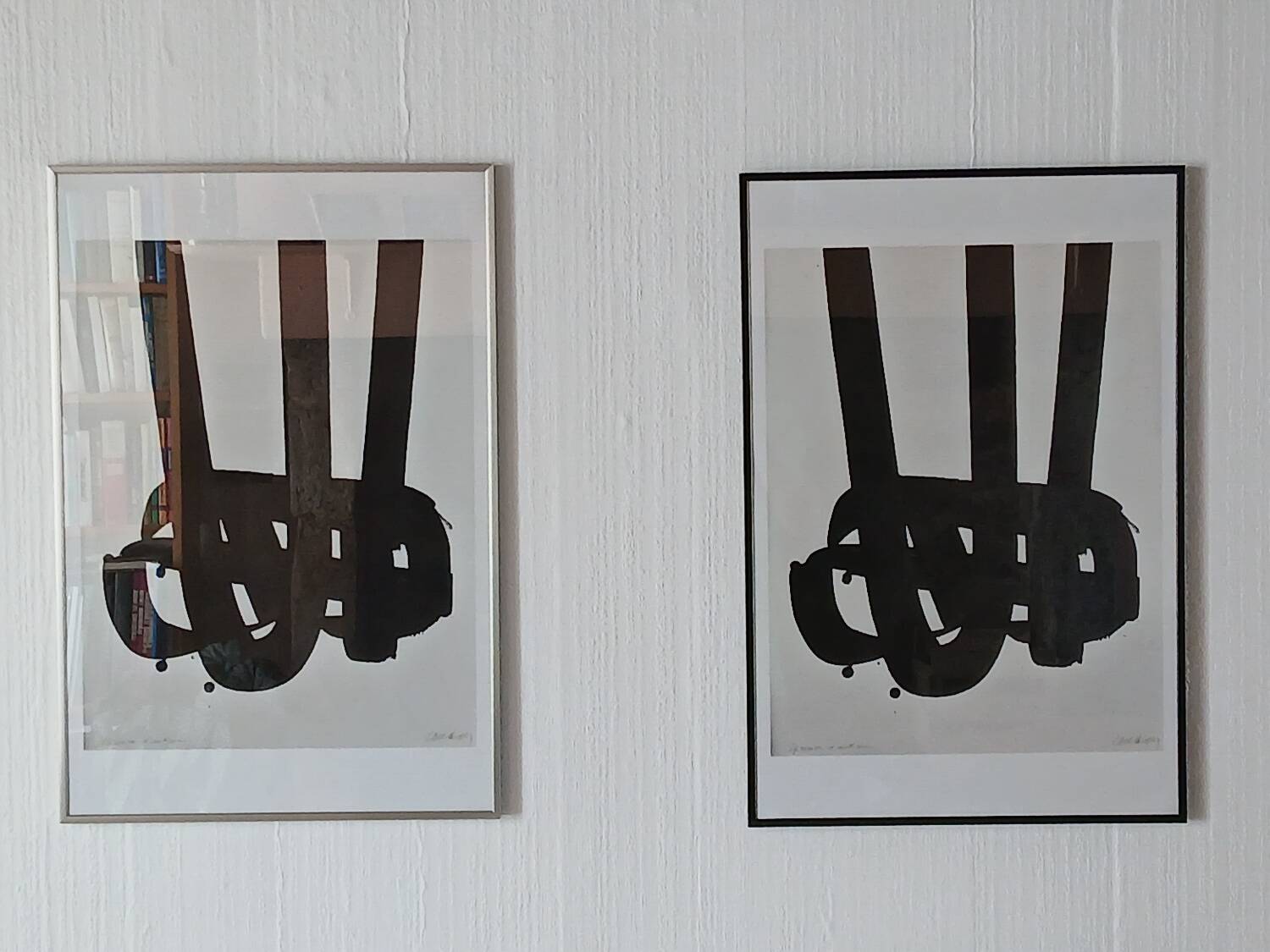 Pierre Soulages from screen print no. 29