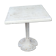 Garden or bistro table with steel and fiberglass base and top, circa 1970