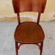 Série de 4 chaises bistrot vintage par Mahieu