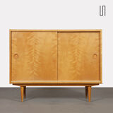 Vintage chest of drawers with sliding doors by Drevozpracujici zavody, 1970