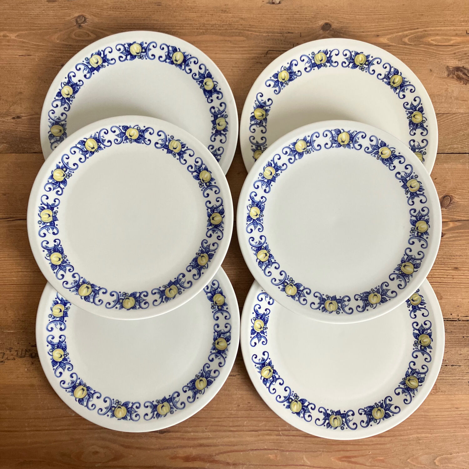 6 dessert plates "Cadiz" Villeroy & Boch