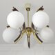 Lustre style années 50 / Suspension Sputnik vintage / Lampe suspendue