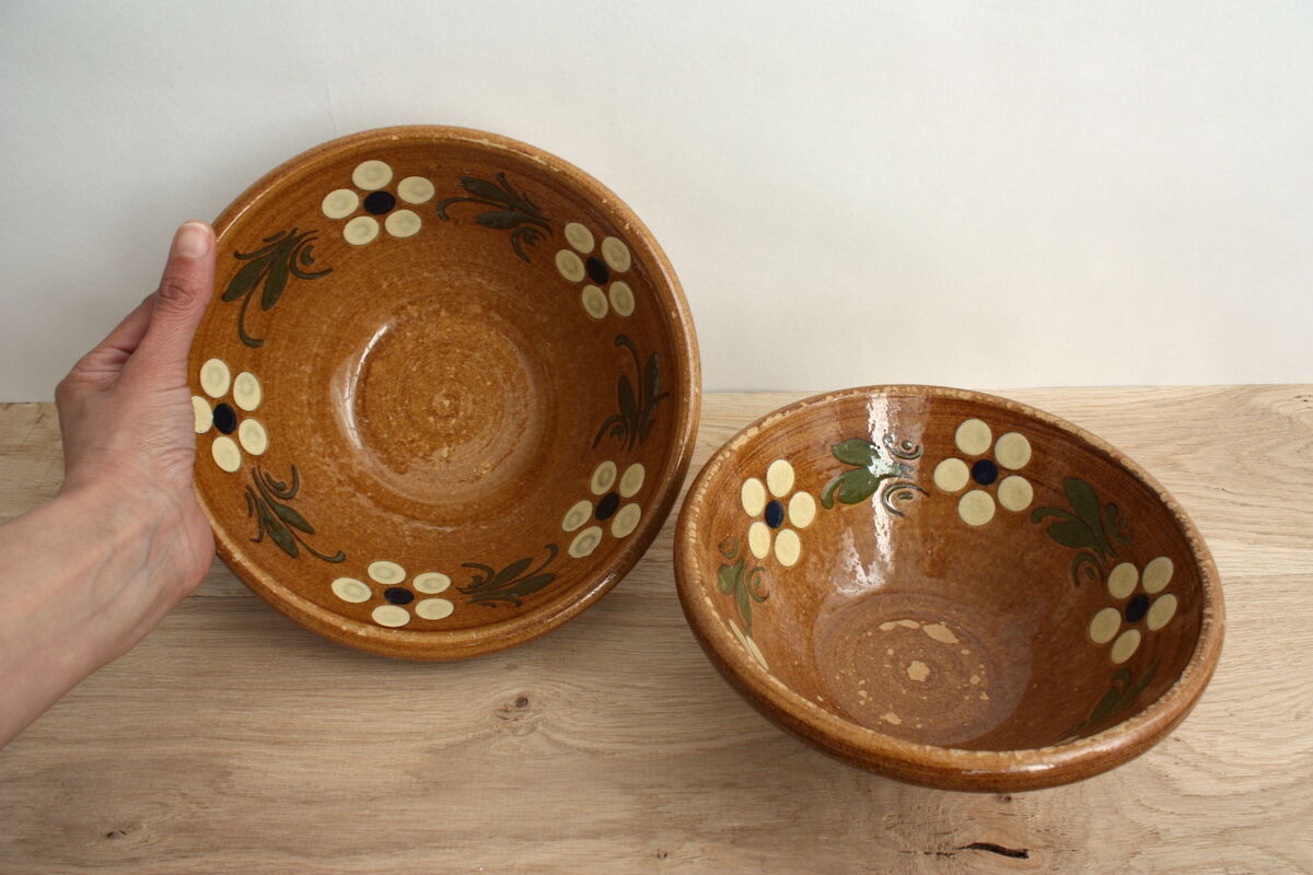 Plats style provencal vintage