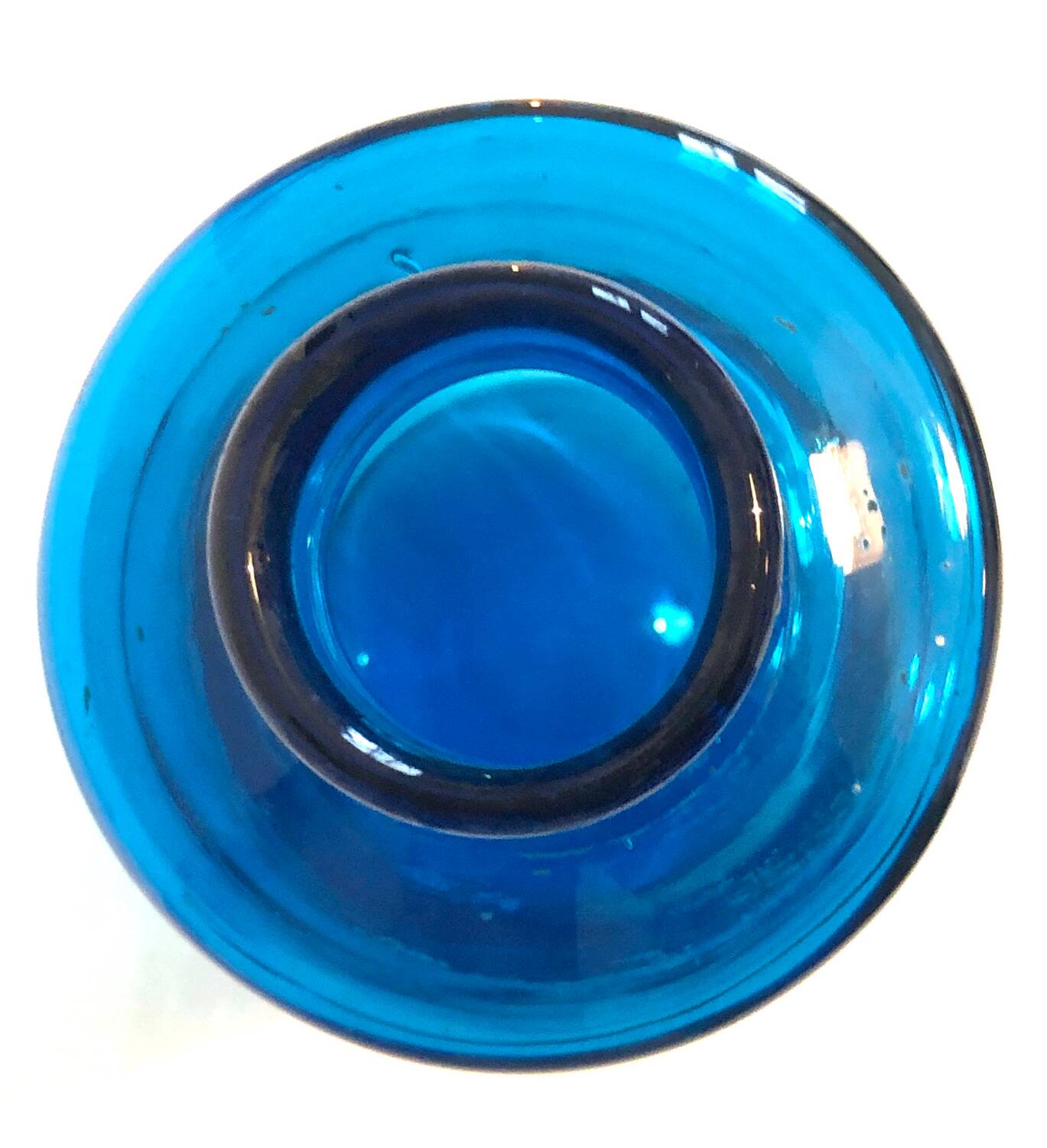 Blue Glass Vase