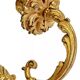 2 old Louis XVI style bronze wall lights