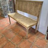 Banquette bistrot en bois , 120cms de long