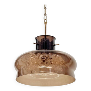 Grand plafonnier en verre - carl