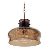 Large Mid-Century Scandinavian Glass Ceiling Light by Carl Fagerlund, 1960s