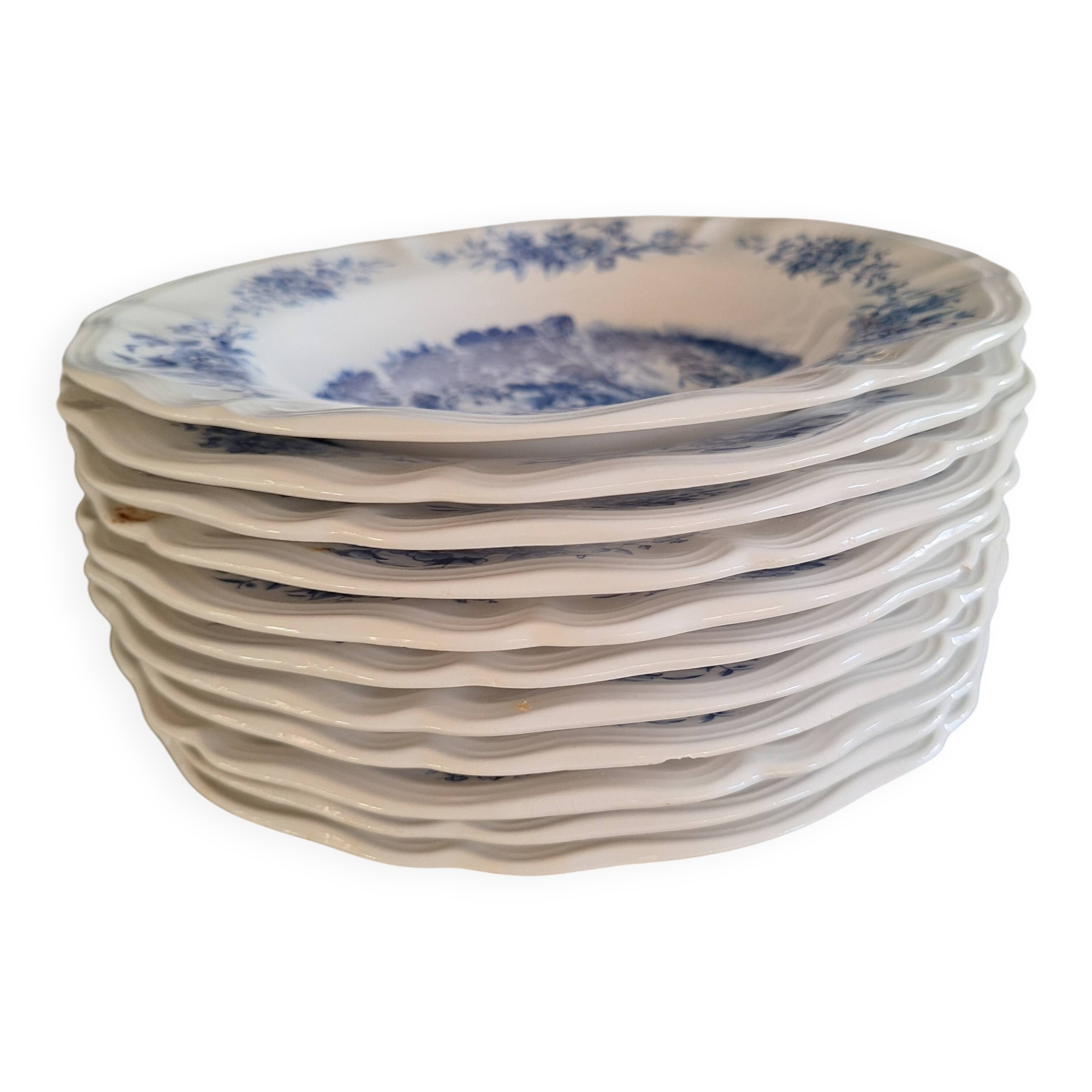 Sarguemines plate romantic collection