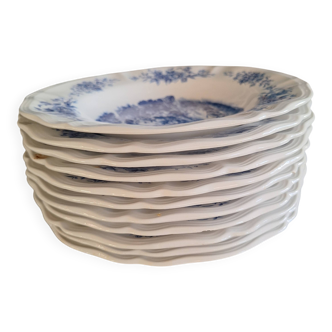 Sarguemines plate romantic collection