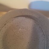 Handcrafted enamelled vintage stoneware box