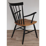 Vintage wooden armchair circa 1960