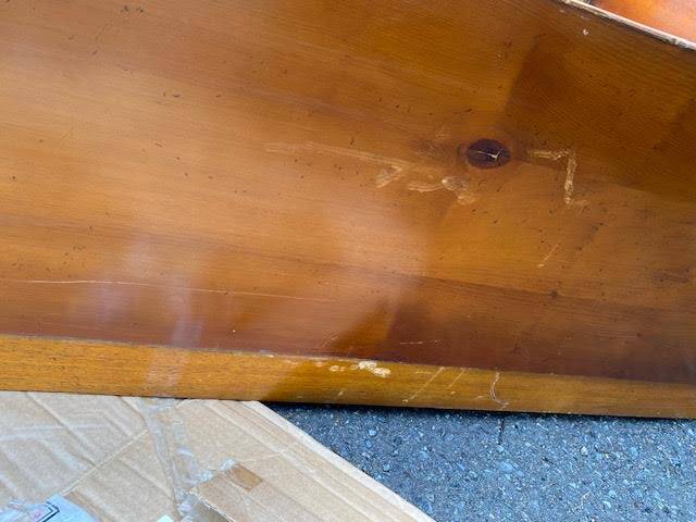 Children's boat bed with drawer