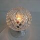 Vintage Czech Cut Crystal Table Lamp