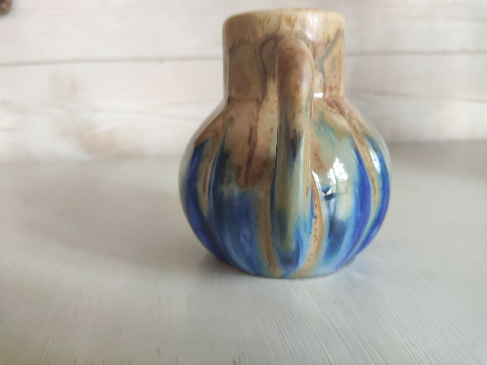 Ceramic vase from the 1930s, signed by Gilbert Méténier