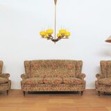 Baroque armchairs and sofa, 1950s, set of 3