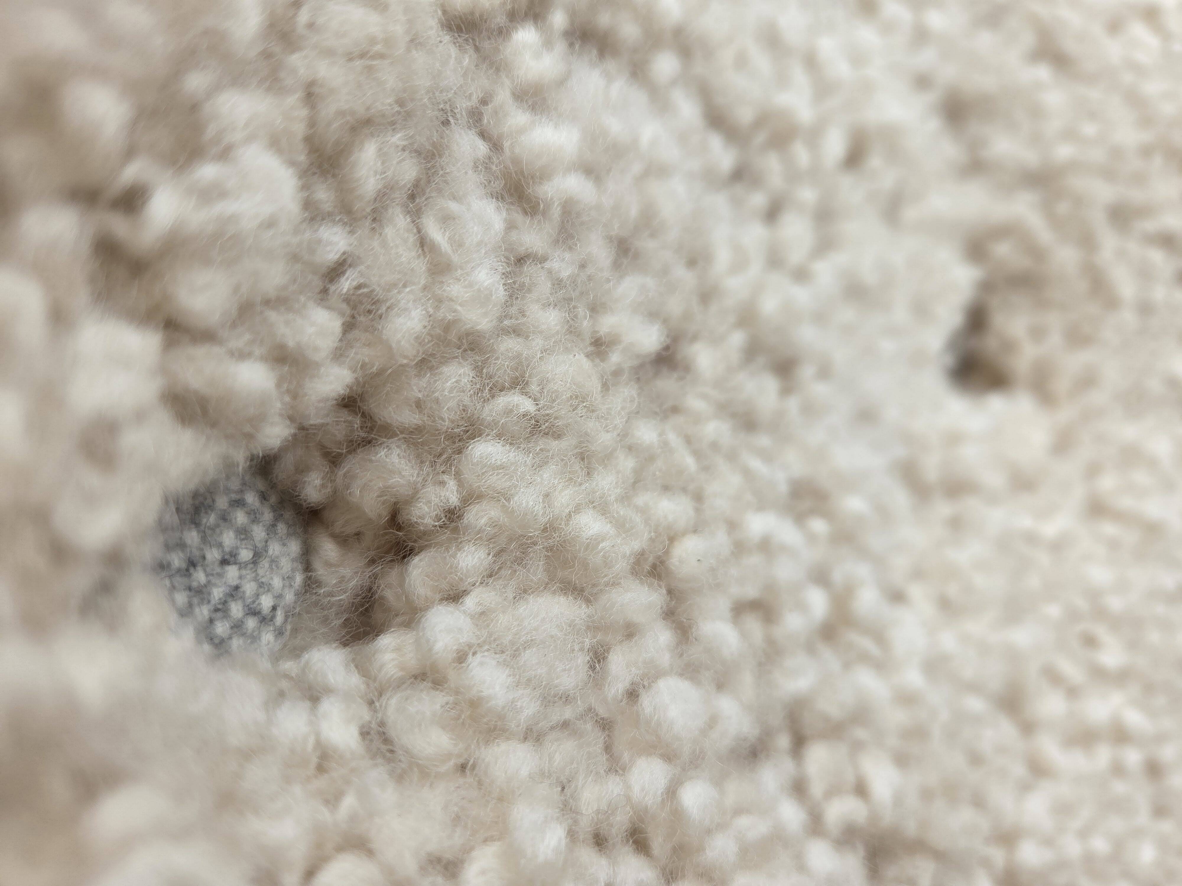 1960s, Danish design by Alfred Christensen, reupholstered, sheepskin.