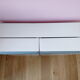 Medicine Cabinet in white lacquered metal