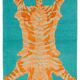 Turkish Handknotted Wool Tiger Rug  123 cm x 184 cm