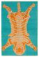 Turkish Handknotted Wool Tiger Rug  123 cm x 184 cm