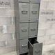 Trade furniture Modular Archiving cabinet 8 drawers metal filing cabinet Industrial 1960s