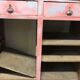 Commode rose vintage