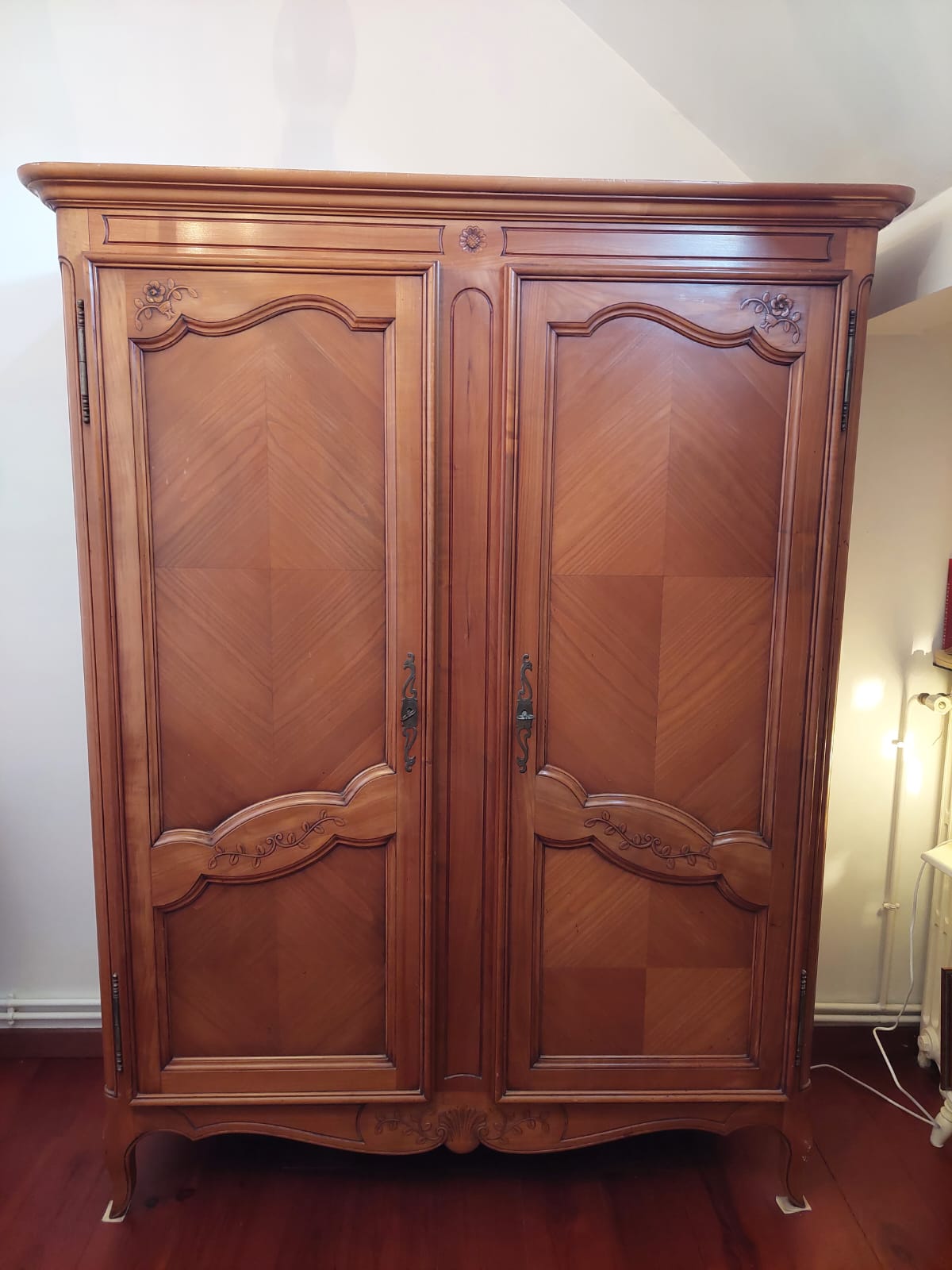 Light wood cabinet