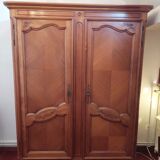 Light wood cabinet