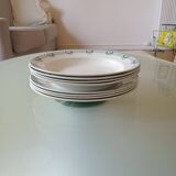 Set of 8 Saint-Amand Plates Comminges Model