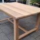 Farmhouse table with extension