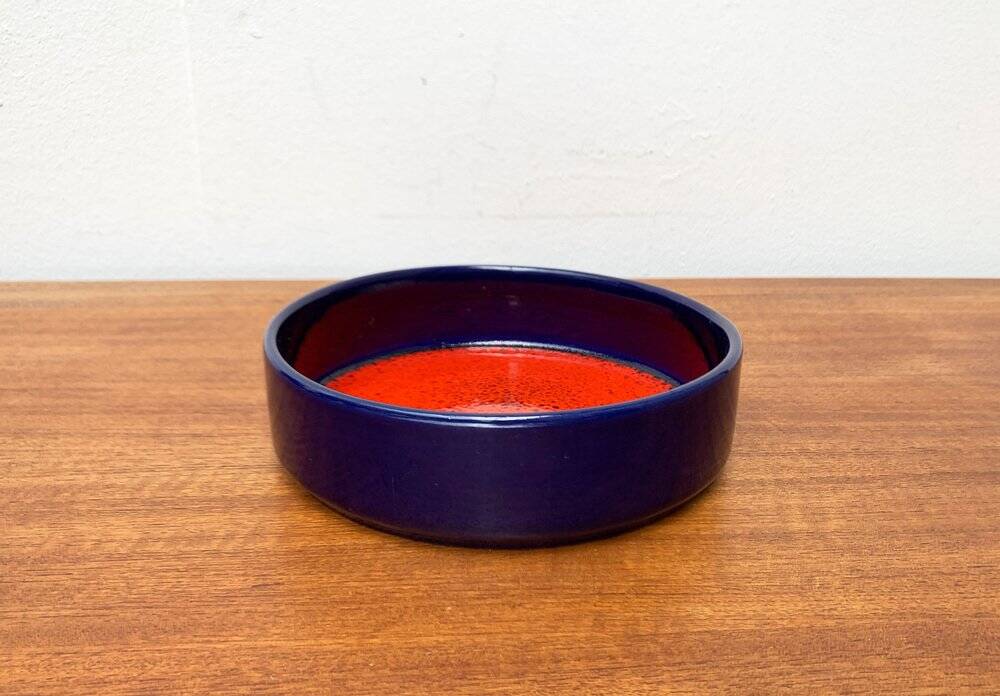 German Fat Lava pottery from the mid-century by Scheurich, 1960s.