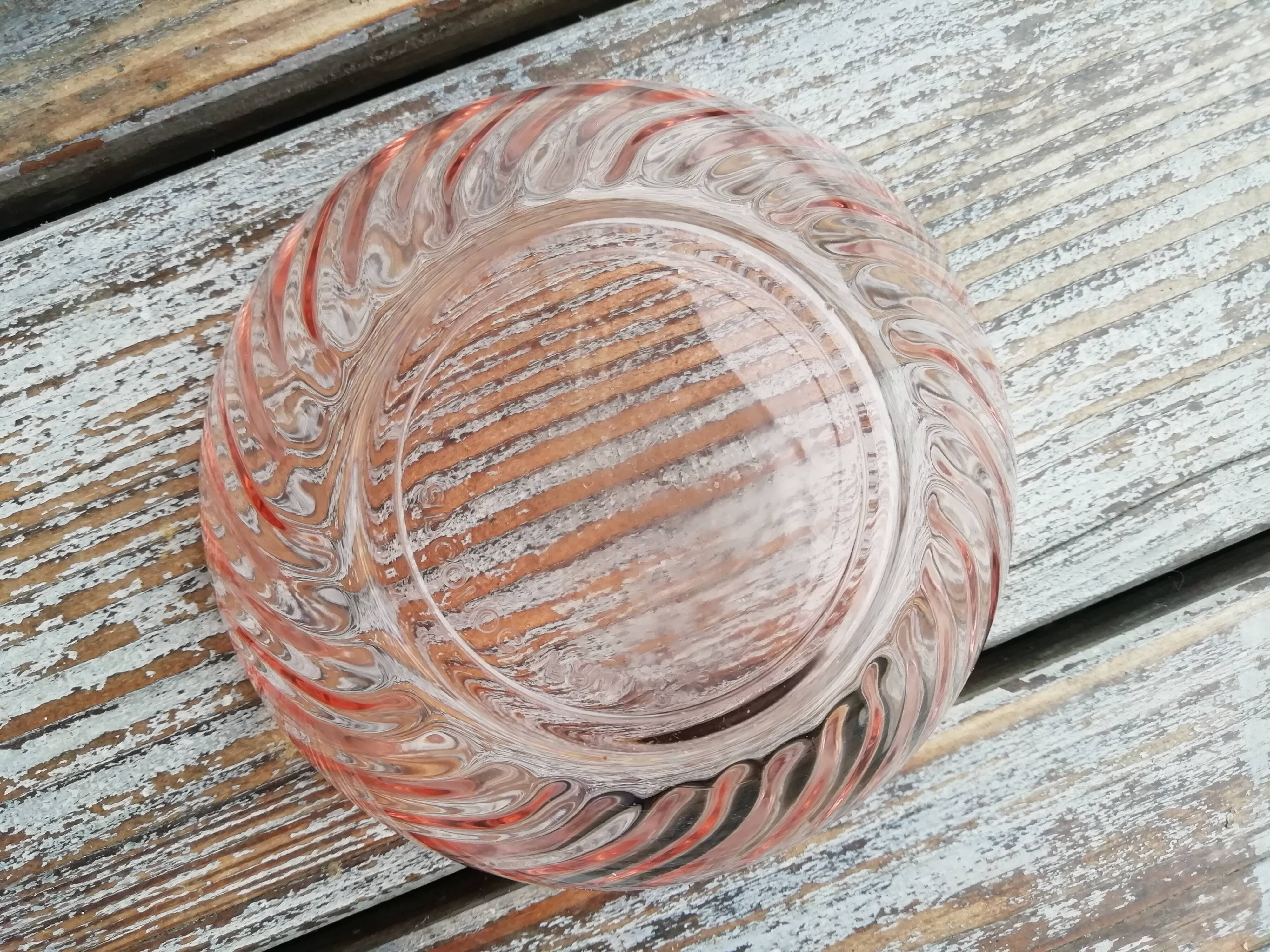 Rosaline pink glass cups