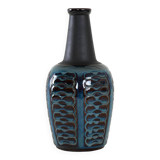 Stoneware vase, Danish design, 1970s, production: Søholm