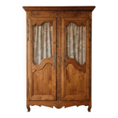 Antique Louis XV wardrobe in solid wood