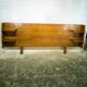 Vintage shelf headboard