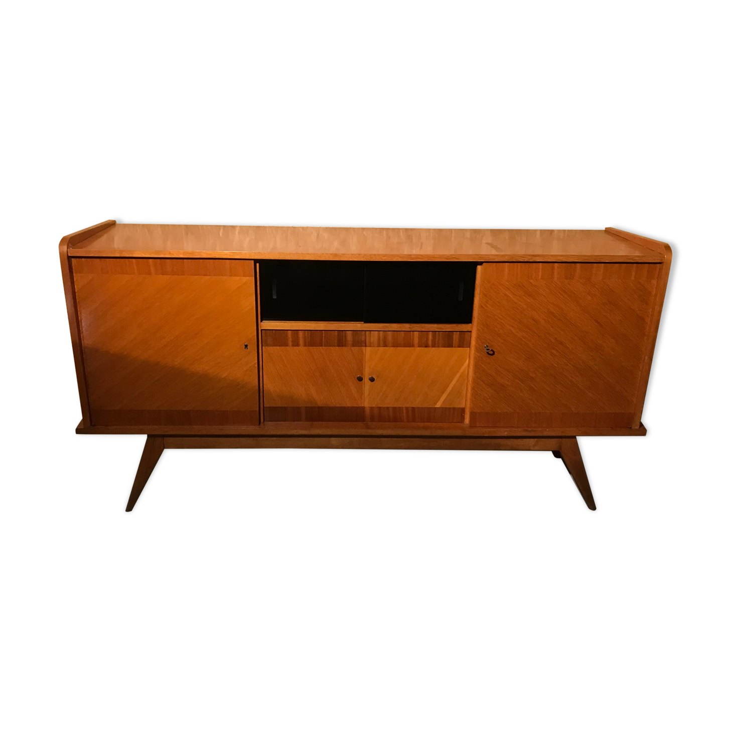 Sideboard feet compass vintage year 50/60s