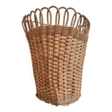 Wicker heart basket