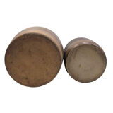 Deux carafes en grès anciennes