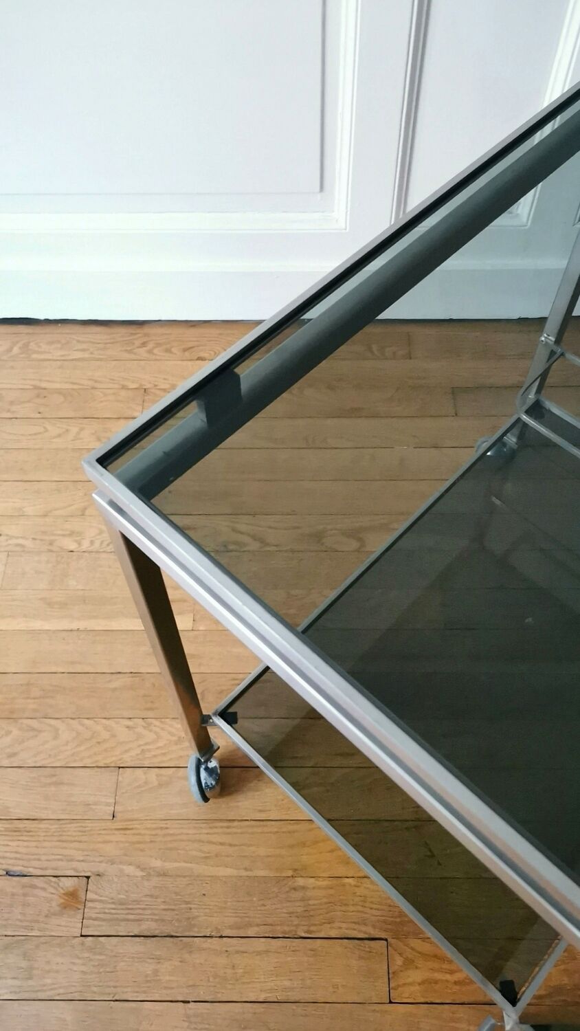 Desserte roulante de Guy Lefèvre, Maison Jansen, 1970