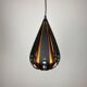 Set de 3 suspensions goutte par Werner Schou pour Coronell Electrical Danemark 1960