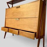 Louis Paolozzi bar cabinet René Godfrid edition