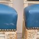 Pair of antique Louis XVI style chairs with patina